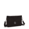 Afbeelding van Kipling Riri Schoudertas Noir Sign Jaquard