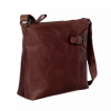 Afbeelding van Spikes & Sparrow Schoudertas - Serina - 581114 Dark Brown