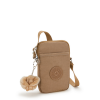 Afbeelding van Kipling Tally Telefoontasje Early Tan