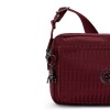 Afbeelding van Kipling Abanu M Schoudertas Maroon Tile Jaquard