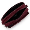 Afbeelding van Kipling Abanu M Schoudertas Maroon Tile Jaquard
