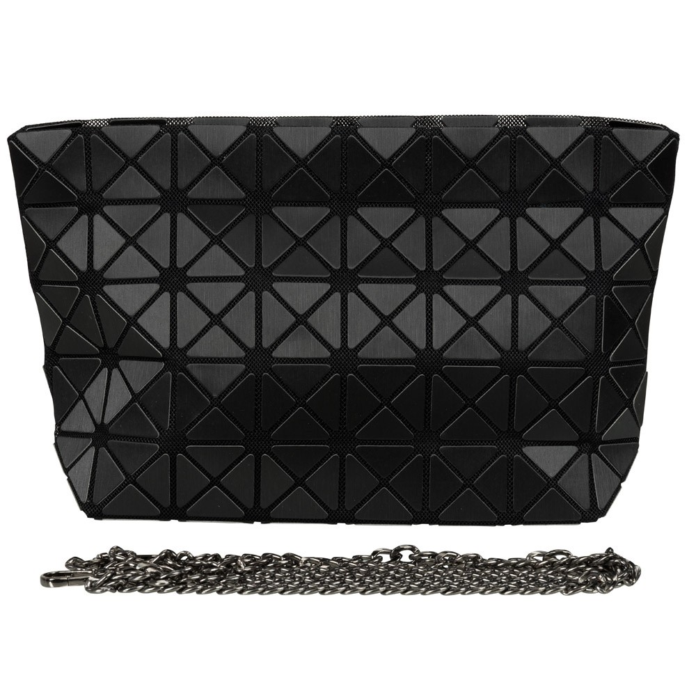 Malique Geometrical Clutch 853 Mat Zwart Malique Geometrical Clutch 853 Mat Zwart