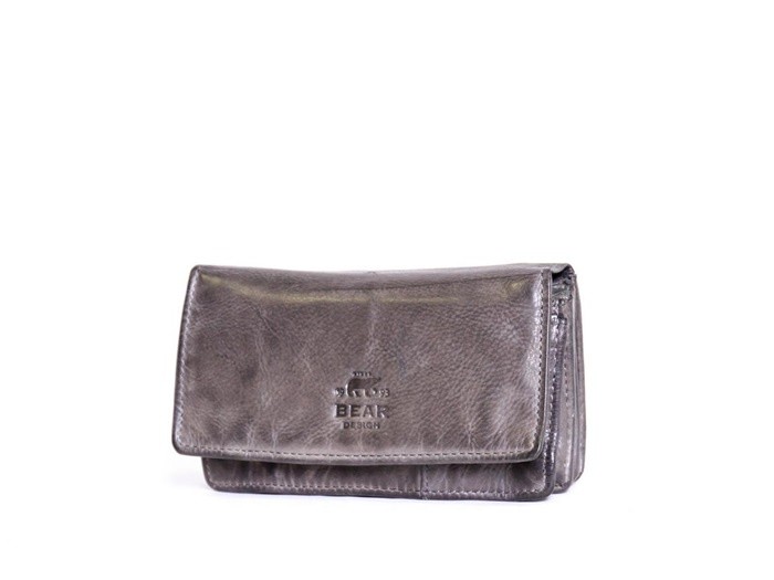 Bear Design Dames Portemonnee 'Gilda' CL782 Grijs Bear Design Dames Portemonnee 'Gilda' CL782 Grijs