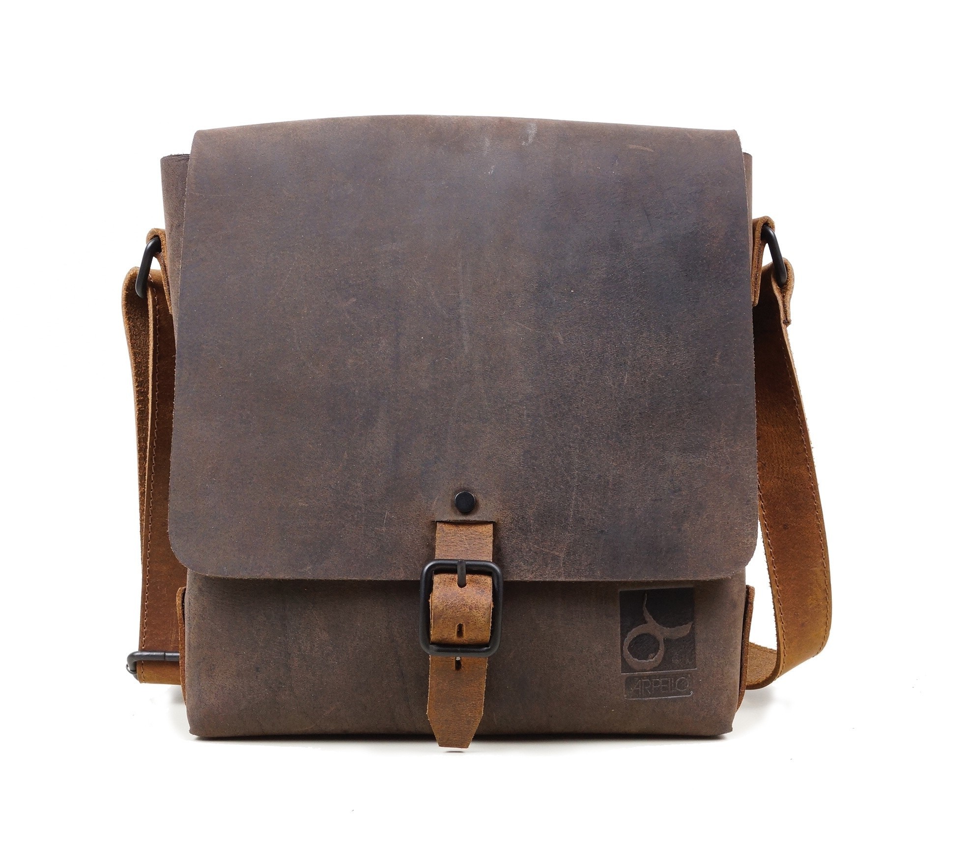Arpello Biker Small Messengerbag 6.1739 Brown Arpello Biker Small Messengerbag 6.1739 Brown