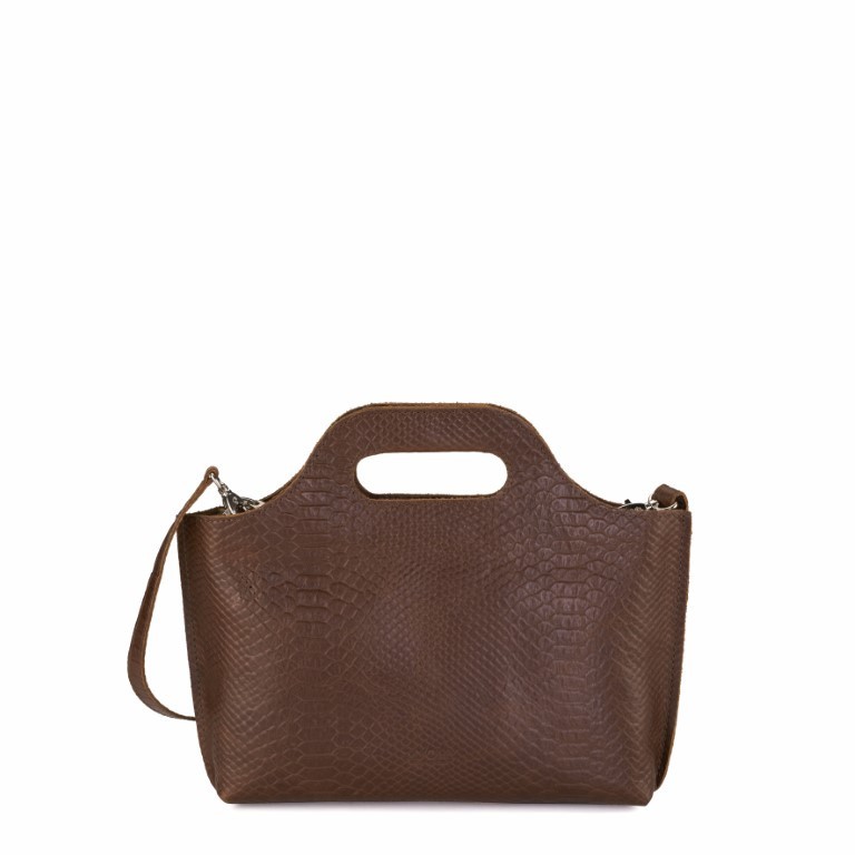 MYOMY MY CARRY BAG Mini - Anaconda Brandy MYOMY MY CARRY BAG Mini - Anaconda Brandy
