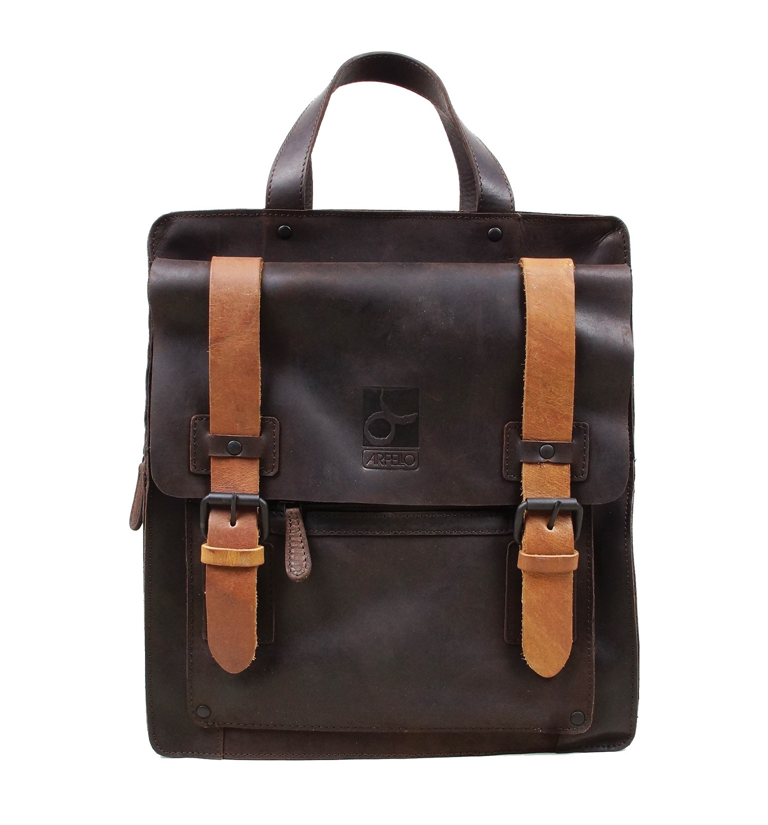 Arpello Oil Touch Backpack 6.9904 Brown Arpello Oil Touch Backpack 6.9904 Brown