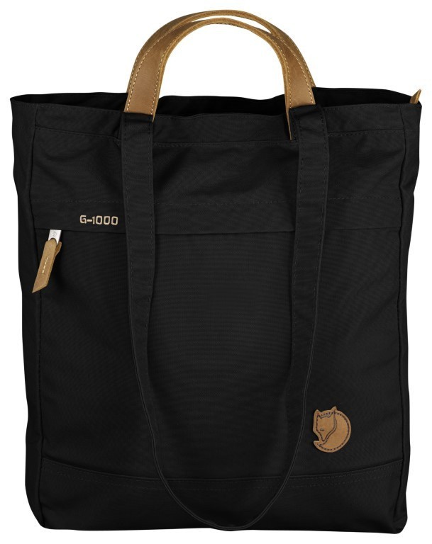 Fjallraven Totepack No.1 Schoulderbag/Backpack F24203 Black Fjallraven Totepack No.1 Schoulderbag/Backpack F24203 Black