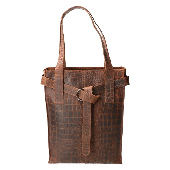 Revival Premium Bags Hand- en Schoudertas UR 899 Croco Hunter Revival Premium Bags Hand- en Schoudertas UR 899 Croco Hunter