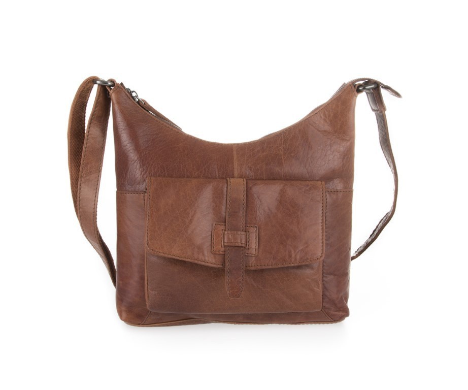 Spikes & Sparrow Dames Schoudertas 11110 Brandy Spikes & Sparrow Dames Schoudertas 11110 Brandy