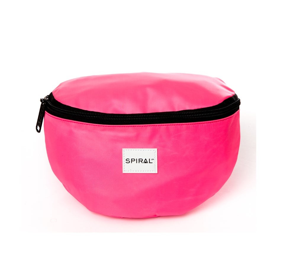 pink bum bag