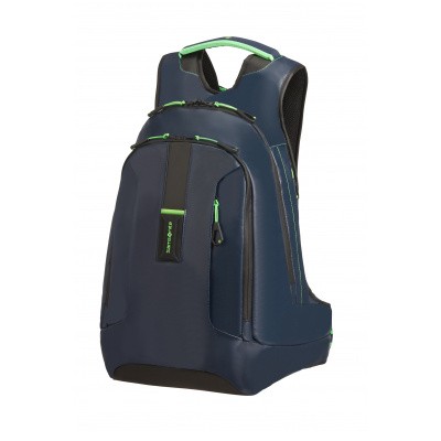Foto van Samsonite Paradiver Light Laptop Backpack L+ NIght Blue/Fluor Green