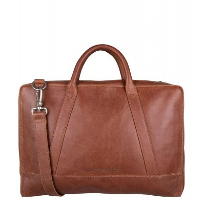 Foto van Cowboysbag Business Laptop Bag Holden 15.6 inch 2212 Cognac