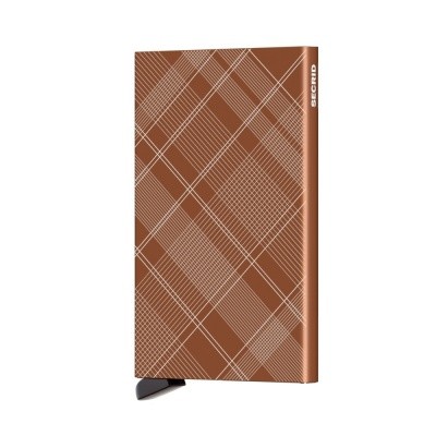 Foto van Secrid Cardprotector Laser Tartan Rust