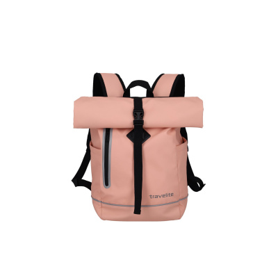 Foto van Travelite Basics Roll-up Rugtas 96314 Roze