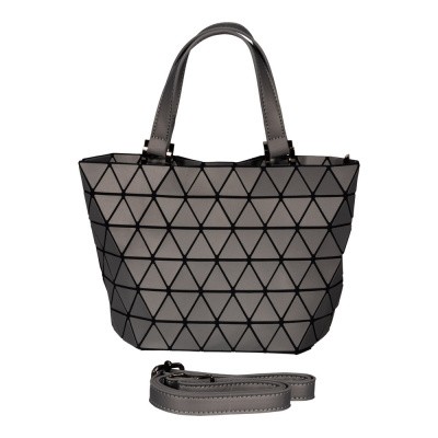 Foto van Malique Geometrical Handtas Klein 1106 Mat Grijs