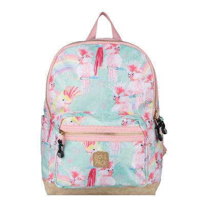 Foto van Pick & Pack Unicorn Birds Backpack M Soft Green