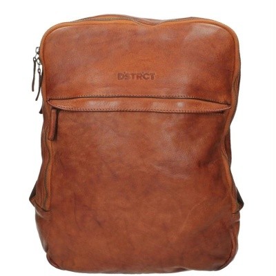 Foto van DSTRCT Pearlstreet 026020 Backpack 'Tango' Cognac