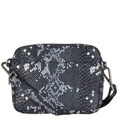Foto van Cowboysbag x Bobbie Bodt, 3057 Bag Bobbie Snake Black and White
