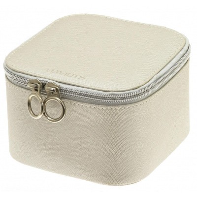 Foto van Davidts 'Zip'n Go' Juwelendoos 329011 Beige