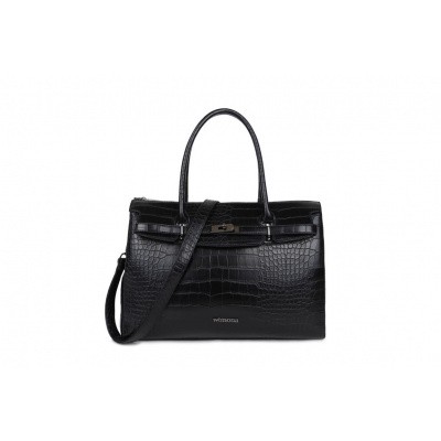 Foto van Wimona Bags Sofia Laptoptas 15.6 inch 5003 Zwart