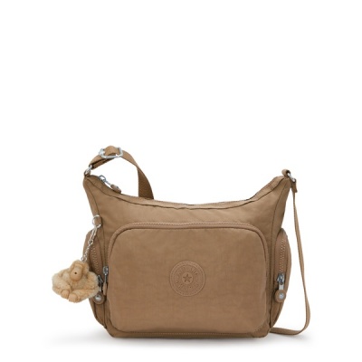 Kipling Gabb S Schoudertas Early Tan