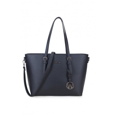Foto van Wimona Bags Kyara Schoudertas 3010 Zwart