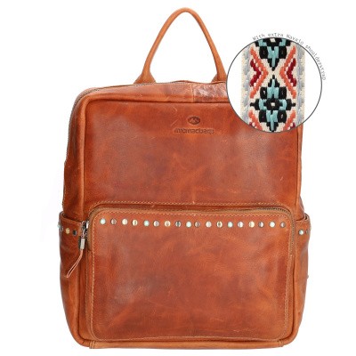 Foto van MicMacBags Rugtas 16837 Cognac