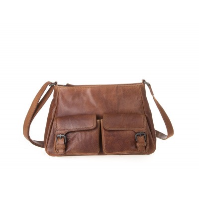 Foto van Spikes & Sparrow dames casual 31114 Cognac