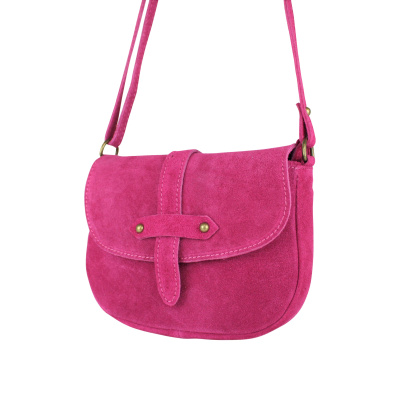 Foto van Baggyshop 'Call it Spring' Schoudertas - Fuchsia (Brons)