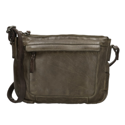 Foto van MicMacBags Dames Schoudertas Highland Park 18353 Olijfgroen