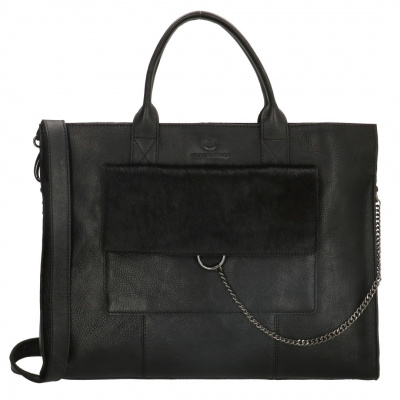 Foto van MicMacBags Laptoptas Mendoza 15.6 inch 20063 Zwart