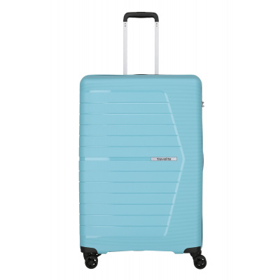 Foto van Travelite Nubis 4 Wiel Trolley L 076149 Licht Blauw