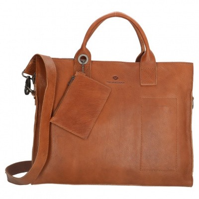 Foto van MIcMacBags Golden Gate Laptoptas 15.6 inch 17353 Bruin