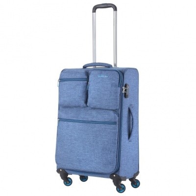 Foto van CarryOn Trolley 67 cm Cargo Blue