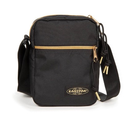 Foto van Eastpak THE ONE Schoudertas Goldout Black-Gold