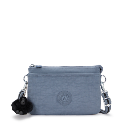 Kipling Riri Schoudertas Blue Stone