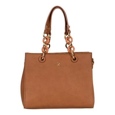 Foto van Malique Handtas met Ketting 1209 Cognac