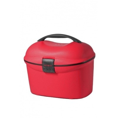 Foto van Samsonite CABIN COLLECTION BEAUTY CASE/STRAP CRIMSON RED