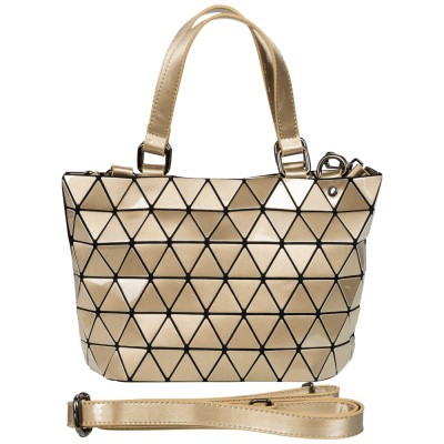 Foto van Malique Geometrical Handtas Groot Goud