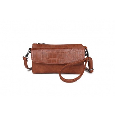 Foto van Wimona Bags Leonara Portemonnee Tasje 5020 Cognac