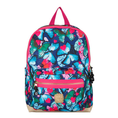 Foto van Pick & Pack Beautiful Butterfly Backpack M Navy