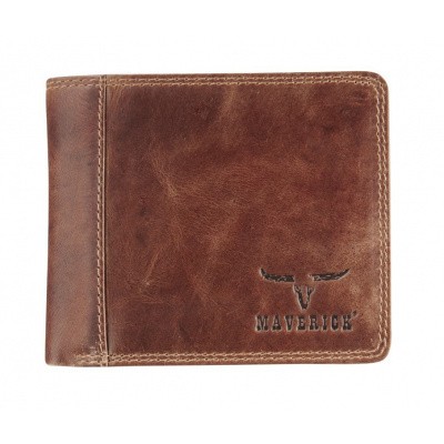 Foto van Maverick Dalian II Billfold RFID Donker Bruin