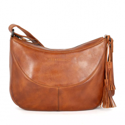 Foto van Spikes & Sparrow Schoudertas - Elliana - 587110 Brandy