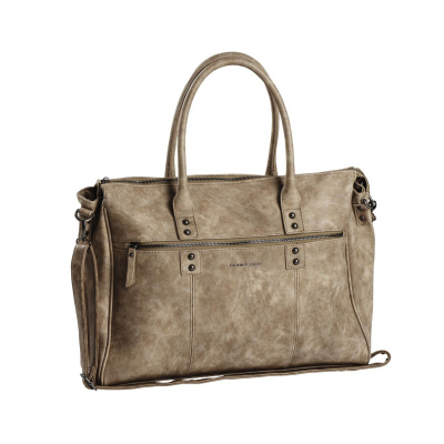 Foto van Daniel Ray Businesstas Manatee 16.4 inch DR18.1060 Beige