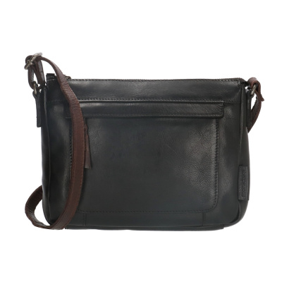 Foto van MicMacBags Dames Schoudertas Highland Park 18353 Zwart
