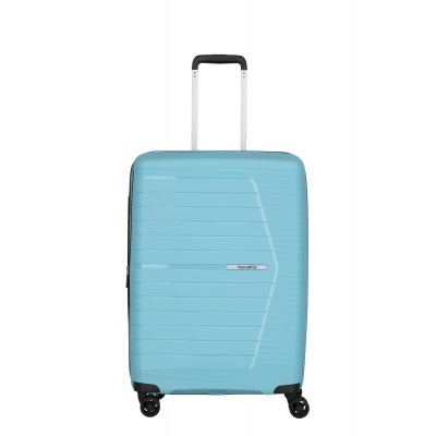 Foto van Travelite Nubis 4 Wiel Trolley M Exp. 076148 Licht Blauw