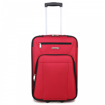 Foto van Decent Basic-Line RK-2051A Handbagage 54 cm Rood
