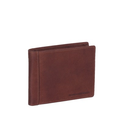 Foto van Chesterfield Billfold Breed 'Alvina' C08.0401 Cognac