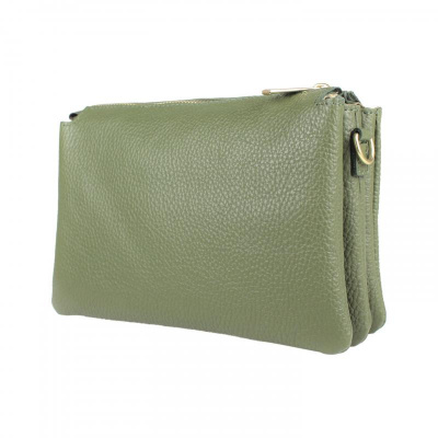 Foto van Baggyshop 'Tripple one' Schoudertas - Groen (Goud)