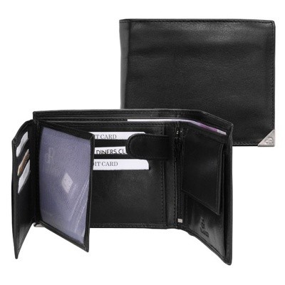 dR Amsterdam Billfold Toronto 15517 Black